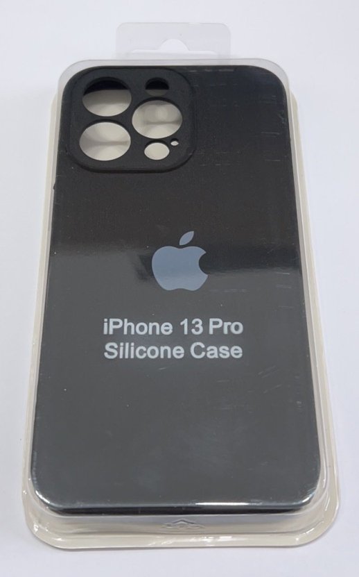 Чохол Silicone Case Copy Apple iPhone 13 Pro Square Black, 01