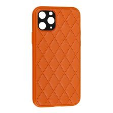 Чохол Шкiра Люкс 2021 для Apple iPhone 11 Pro Orange