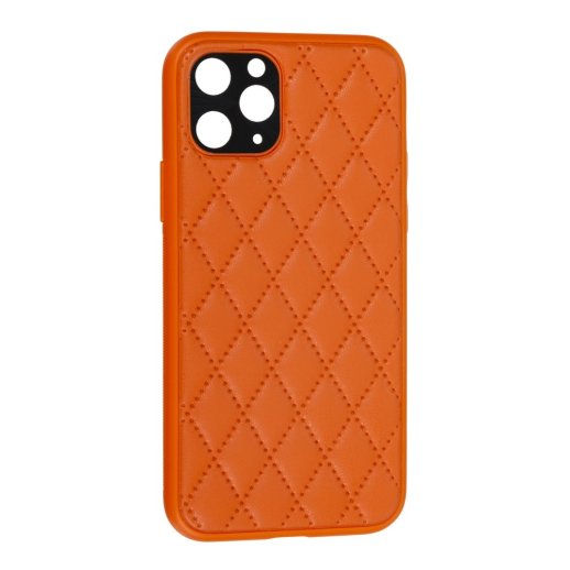 Чохол Шкiра Люкс 2021 для Apple iPhone 11 Pro Orange