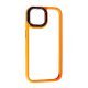 Чохол Swarovski для Apple iPhone 15 Orange
