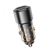 Автомобільний зарядний пристрій BOROFONE BZ20A Smart 83W dual port PD65W+QC3.0 car charger
