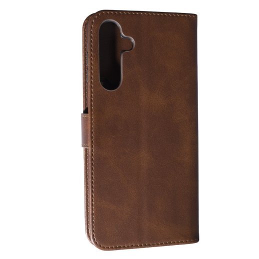 Чохол-книжка "Business" для Samsung A16 Dark Brown Cat