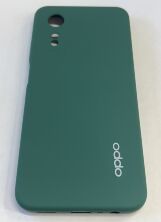 Чохол Silicone Case for Oppo A17 Pine Green
