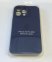 Чехол Silicone Case Copy Apple iPhone 15 Pro Max Square Midnight Blue, 17
