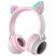 Бездротові повнорозмірні навушники HOCO W27 Cat Ear, сіра