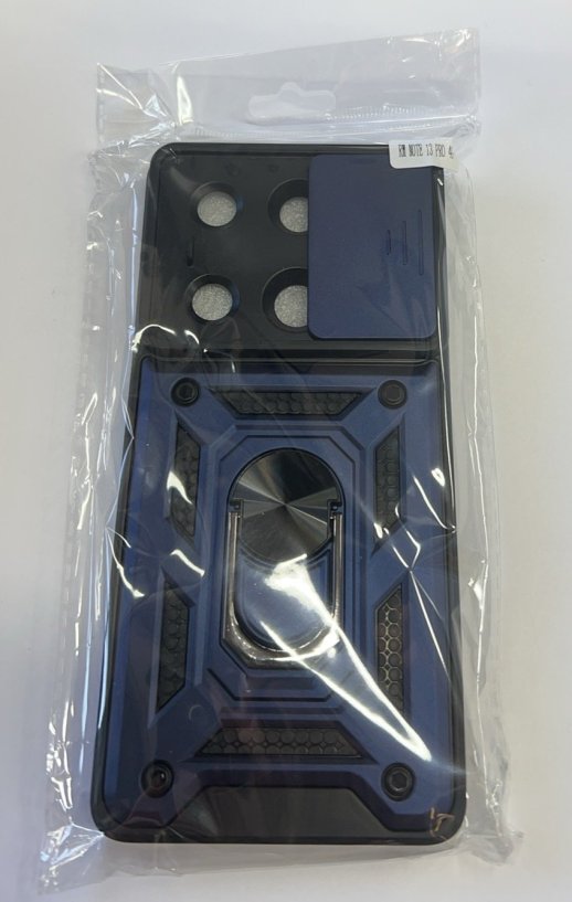 Armor Case With Curtain for Xiaomi Redmi Note 13 Pro 4G Чорний