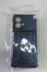 Armor Case With Curtain for Motorola Edge 40 Neo Dark Blue