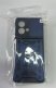 Armor Case With Curtain for Motorola Edge 40 Neo Dark Blue