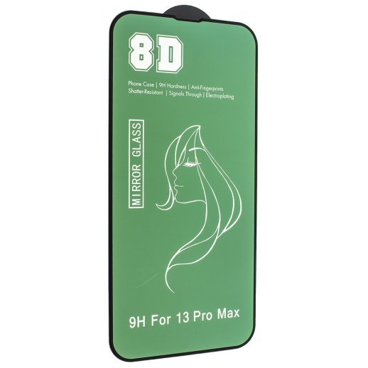 Захисне скло 8D MIRROR APPLE IPHONE 13 PRO MAX 6,7"