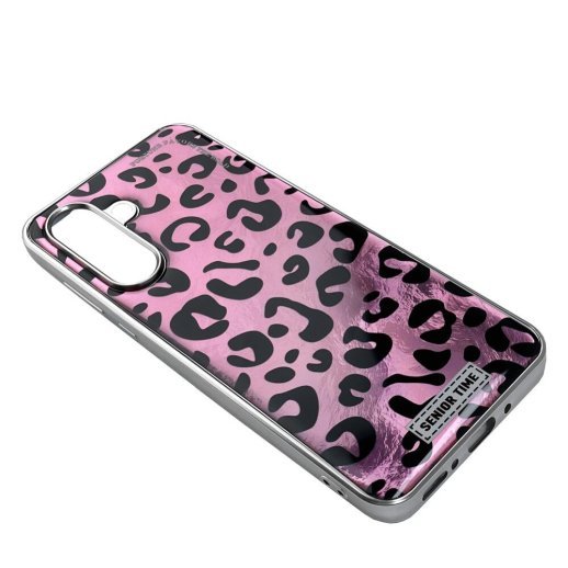 Накладка Leopard Case для Samsung A56 Pink