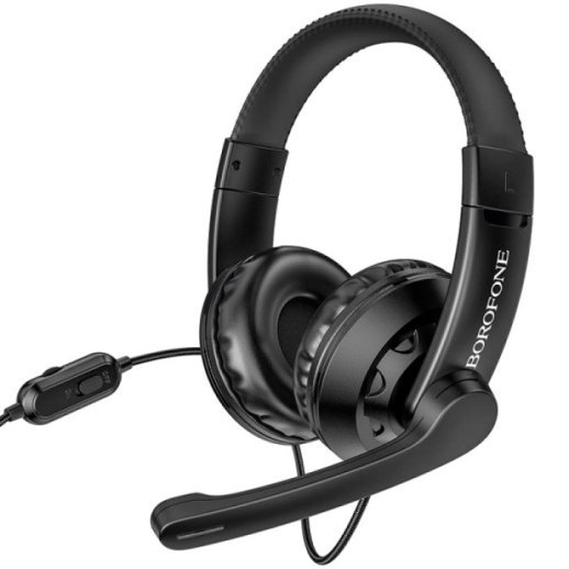 Дротова комп'ютерна гарнiтура BOROFONE BO102 Amusement gaming headphones