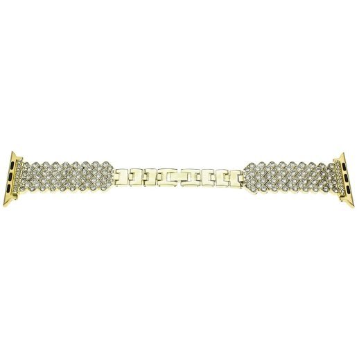 Ремінець металевий стрази rhinestones APPLE WATCH 38/40/41 MM №3