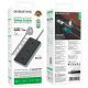 Сетевой удлинитель Borofone BAC2A (3USB/1Type-C/3xSocket) 1,5м (черный)