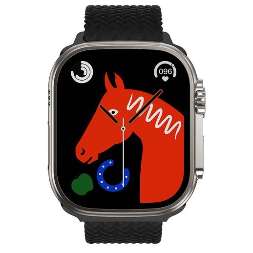 Ремінець HOCO AS104 для APPLE WATCH 42мм | 44мм | 45мм | 49мм, чорний