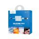 USB кабель HOCO X21 SILICONE USB - micro USB, білий