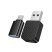 Адаптер автомобильный беспроводной Hoco HU3 Tony CarPlay USB/ Type-C (11pc) (черный)