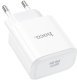 Мережевий зарядний пристрій HOCO C76A PRO TYPE-C PD 30W, білій