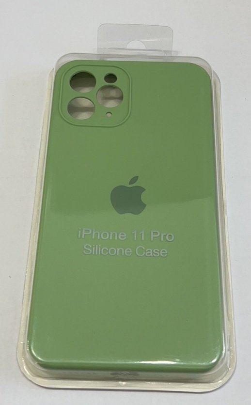 Чохол Silicone Case Copy Apple iPhone 11 Pro Square Mint, 16