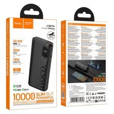 Power bank HOCO J158 Pro "Runner" PD20W+22.5W 10000 mAh (черный)