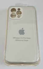 Чохол Silicone Case Copy Apple iPhone 13 Pro Max Square White, 02