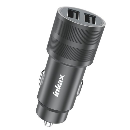 Автомобільний зарядний пристрій INKAX CC-50 2 USB / QC 3.0 / 36W