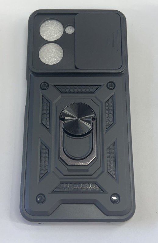 Armor Case With Curtain for Realme C33 Чорний