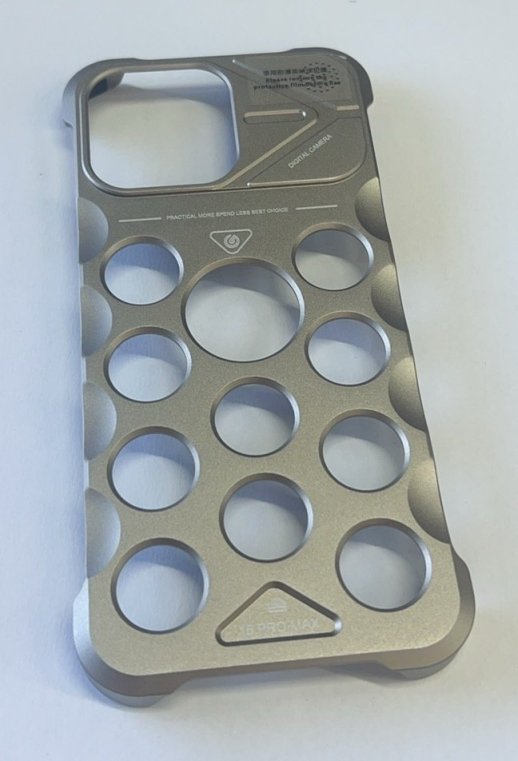 Case Aluminium CELL for Apple Iphone 15 Pro Max Black