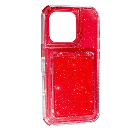 Накладка Summer Mirror для Apple iPhone 16 Pro Red