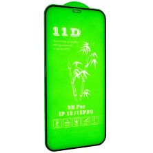 Захисне скло 11D для APPLE IPHONE 12 / 12 PRO 6,1" ЧОРНИЙ