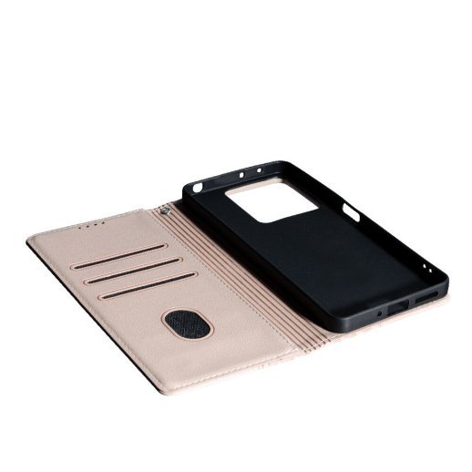 Книга Deluxe для Xiaomi Redmi Note 13 (5G) Pink Sand