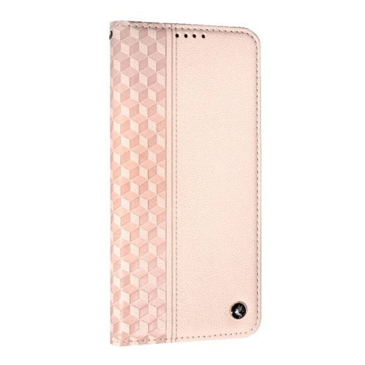 Книга Deluxe для Xiaomi Redmi Note 13 (5G) Pink Sand