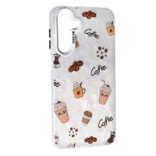 Накладка Soft Milky для Samsung A16 Coffee