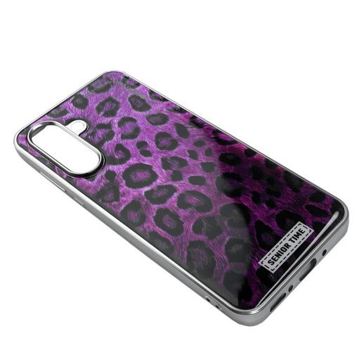 Накладка Leopard Case для Samsung A56 Violet