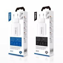 Мережевий зарядний пристрій INKAX CD-21 2.1A | 2 USB port + USB кабель Lightning for IPhone