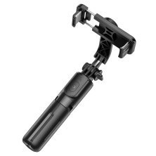 Монопод для селфі HOCO K17 Figure mini live broadcast stand ЧОРНИЙ