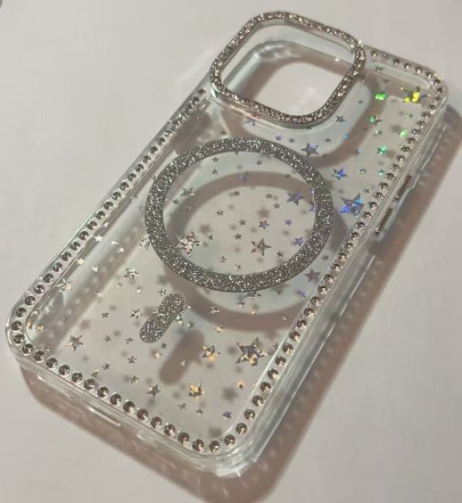 Case Stones and Stars MagSafe Apple for Iphone 14 Pro