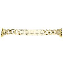 Ремінець металевий стрази rhinestones APPLE WATCH 38/40/41 MM №4