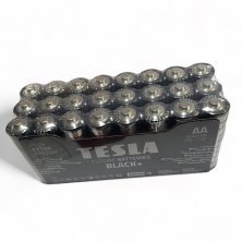 Батарейка AA лужна TESLA Plus Extra Energy LR6 1.5V, 8 штуки BLACK+