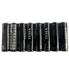 Батарейка AA лужна TESLA Plus Extra Energy LR6 1.5V, 8 штуки BLACK+