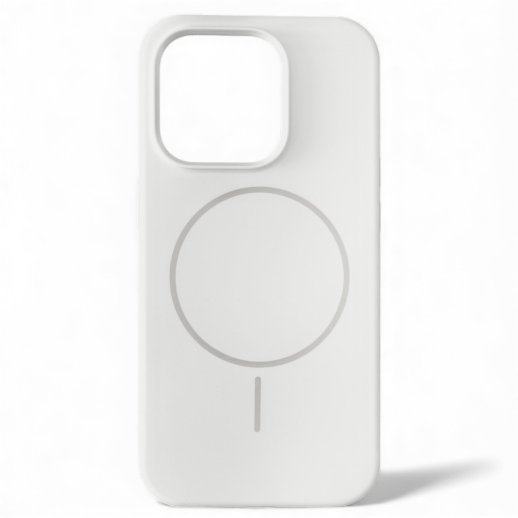 Силиконовая накладка MagSafe Magnet Ring для APPLE iPhone 15 PRO MAX 6.7"
