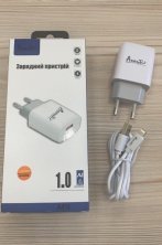 Мережевий Зарядний Пристрій Avantis A815 1USB Lightning