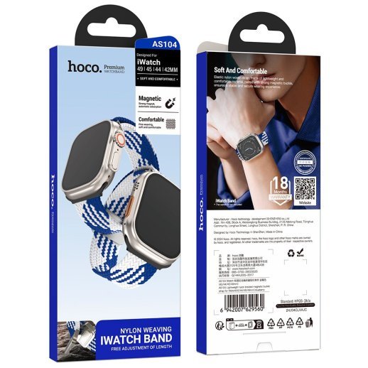 Ремінець Hoco AS104 для Apple Watch 42мм | 44мм | 45мм | 49мм
