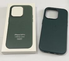 Чохол Leather Case Apple Iphone 14 Pro  MagSafe Forest Green