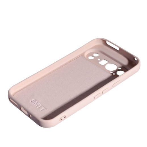 Силіконовий чохол Case SMTT (AA) для Google Pixel 9 /9 Pro /10 /10 Pro Pink Sand
