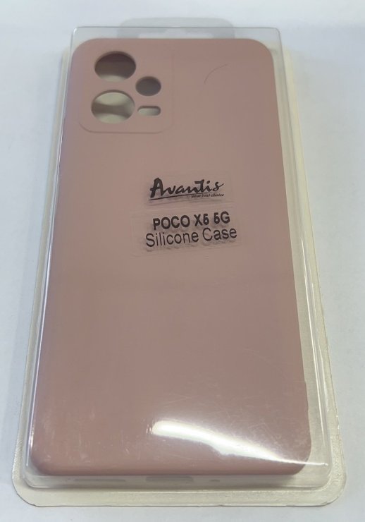 Avantis Full Silicone case Xiaomi Redmi Note 12 5G/Poco X5 5G Чорний