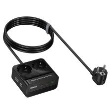 Сетевой удлинитель Hoco AC27 PD30W (1USB/2Type-C/2xSocket) 2м (черный)