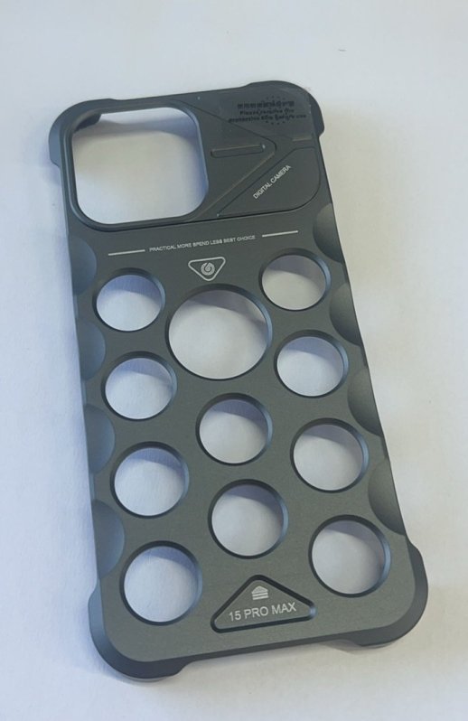 Case Aluminium CELL for Apple Iphone 15 Pro Max Gold