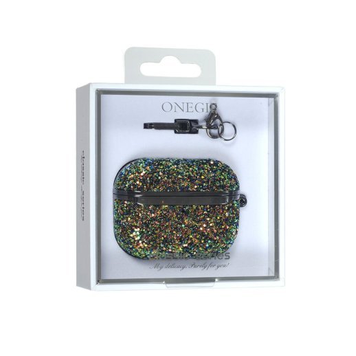 Чехол Onegif Makaron для AirPods 3 Black