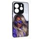 Накладка Prisma Ladies New для Xiaomi Redmi Note 14 (5G) Purple glasses