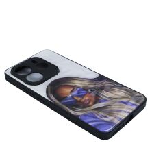 Накладка Prisma Ladies New для Xiaomi Redmi Note 14 (5G) Purple glasses